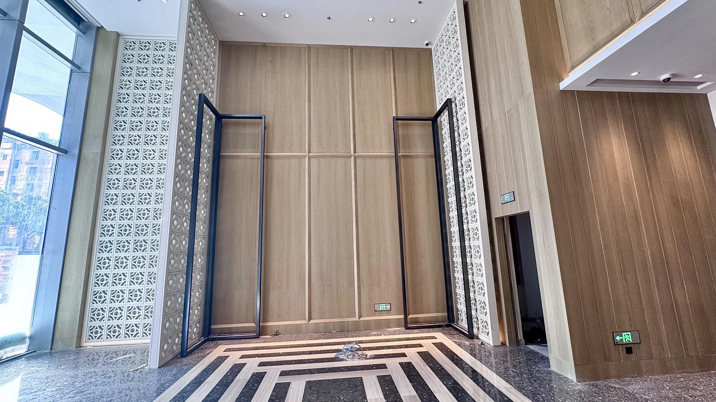 Custom wall panels and interior millwork