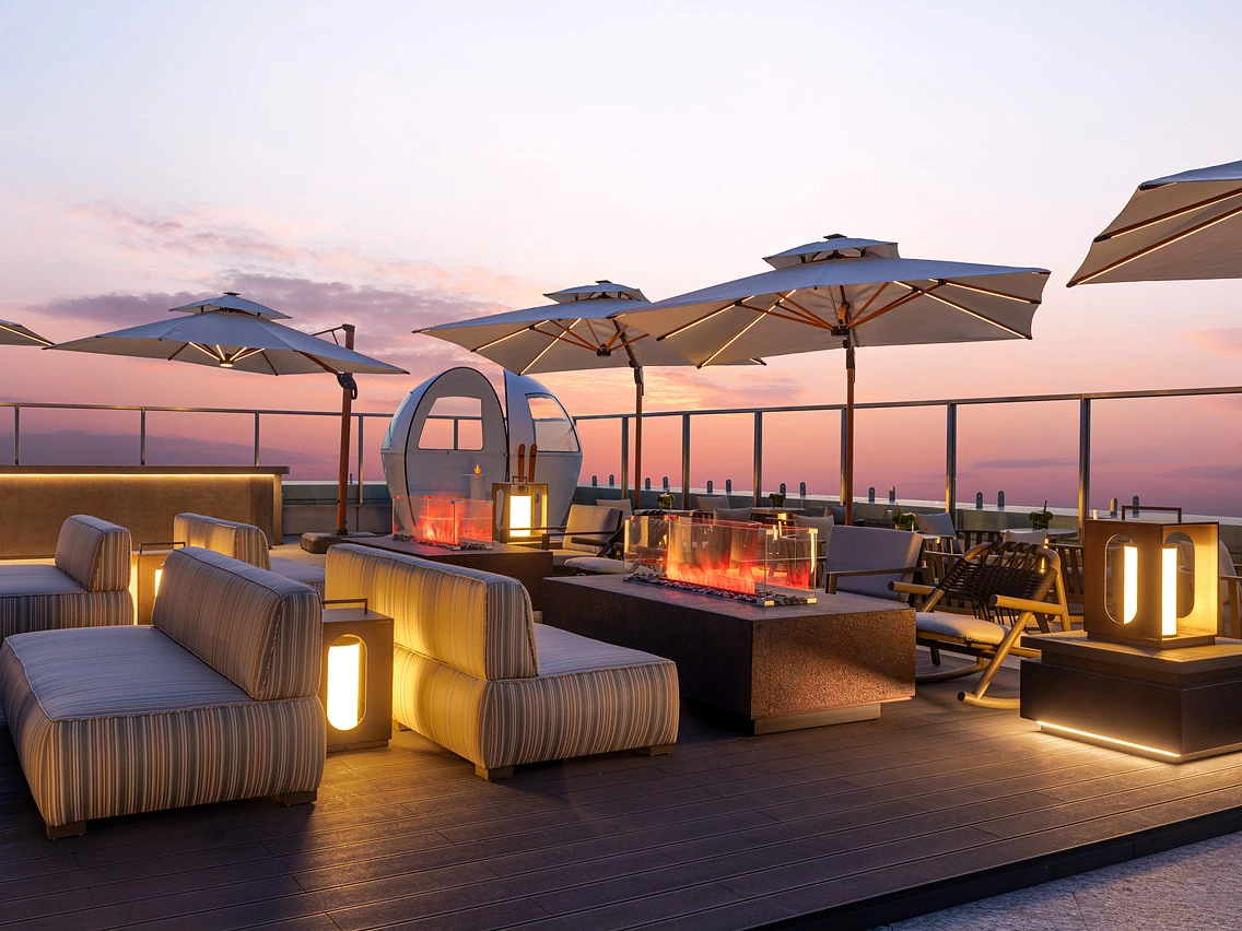太仓 Club Med 地中海酒店 · 露台休闲区