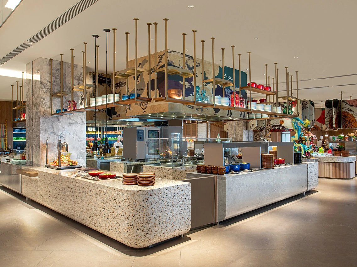 太仓 Club Med 地中海酒店 · 自助餐区