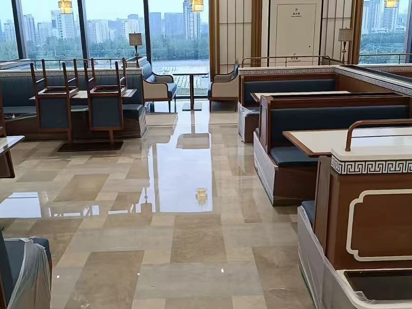 华为合肥全球代表处 · 会客区 · 沙发与茶几