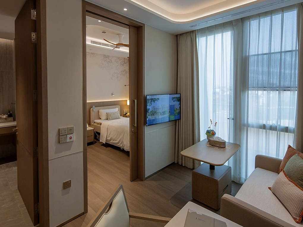 新加坡 Parry Nursing Home · 客房起居区